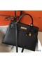 Hermes Kelly 32cm Bag In Black Epsom Leather GHW Replica