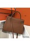 Hermes Kelly 32cm Bag In Gold Clemence Leather PHW Replica