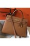 Hermes Kelly 32cm Bag In Gold Epsom Leather GHW Replica