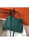 Hermes Kelly 32cm Bag In Malachite Clemence Leather GHW Replica
