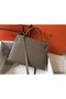 Hermes Kelly 32cm Bag In Tuape Grey Epsom Leather GHW Replica