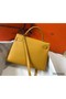 Hermes Kelly 32cm Bag In Yellow Epsom Leather GHW Replica