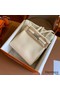 Hermes Kelly Ado Backpack in Nata Clemence Leather Replica