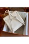 Hermes Kelly Ado Backpack in Nata Clemence Leather Replica
