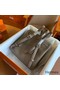 Hermes Kelly Ado Backpack in Taupe Clemence Leather Replica