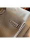 Hermes Kelly Ado Backpack in Taupe Clemence Leather Replica
