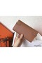 Hermes Kelly Classic Long Wallet In Brown Epsom Leather Replica