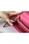 Hermes Kelly Classic Long Wallet In Pink Epsom Leather Replica
