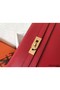 Hermes Kelly Classic Long Wallet In Red Epsom Leather Replica