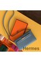 Hermes Kelly Classique To Go Wallet In Blue Jean Epsom Calfskin Replica