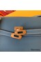Hermes Kelly Classique To Go Wallet In Blue Jean Epsom Calfskin Replica