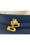 Hermes Kelly Classique To Go Wallet In Dark Blue Epsom Calfskin Replica