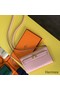 Hermes Kelly Classique To Go Wallet In Pink Epsom Calfskin Replica