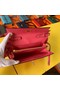 Hermes Kelly Classique To Go Wallet In Rose Lipstick Epsom Calfskin Replica