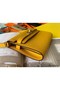 Hermes Kelly Classique To Go Wallet In Yellow Epsom Calfskin Replica