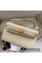 Hermes Kelly Classique To Go Wallet in Craie Epsom Calfskin Replica