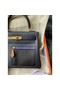 Hermes Kelly Colormatic 25 Handmade Bag in Blue Nuit Swift Leather Replica