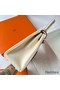 Hermes Kelly Colormatic 25 Handmade Bag in Nata Swifit Leather Replica