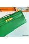 Hermes Kelly Cut Handmade Bag in Bambou Epsom Calfskin Replica