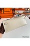 Hermes Kelly Cut Handmade Bag in Craie Swift Leather Replica