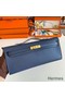 Hermes Kelly Cut Handmade Bag in Deep Blue Epsom Calfskin Replica