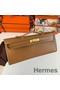 Hermes Kelly Cut Handmade Bag in Gold Epsom Calfskin Replica
