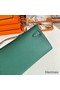 Hermes Kelly Cut Handmade Bag in Malachite Epsom Calfskin Replica