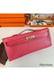 Hermes Kelly Cut Handmade Bag in Rose Lipstick Epsom Calfskin Replica