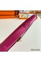Hermes Kelly Cut Handmade Bag in Rose Purple Swift Leather Replica