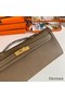 Hermes Kelly Cut Handmade Bag in Taupe Epsom Calfskin Replica