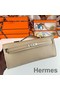 Hermes Kelly Cut Handmade Bag in Tourterelle Epsom Calfskin Replica