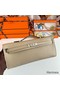 Hermes Kelly Cut Handmade Bag in Tourterelle Epsom Calfskin Replica