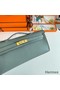 Hermes Kelly Cut Handmade Bag in Vert Amande Epsom Calfskin Replica