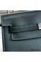 Hermes Kelly Danse Handmade Bag In Dark Green Swift Leather Replica