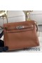 Hermes Kelly Danse Handmade Bag In Gold Swift Leather Replica