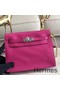 Hermes Kelly Danse Handmade Bag In Magnolia Swift Leather Replica