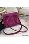 Hermes Kelly Danse Handmade Bag In Rose Purple Swift Leather Replica