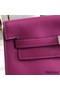 Hermes Kelly Danse Handmade Bag In Rose Purple Swift Leather Replica