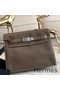 Hermes Kelly Danse Handmade Bag In Taupe Swift Leather Replica
