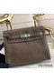 Hermes Kelly Danse Handmade Bag In Taupe Swift Leather Replica