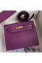 Hermes Kelly Danse II Bag In Anemone Evercolor Calfskin Replica