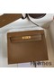 Hermes Kelly Danse II Bag In Beige de Weimar Evercolor Calfskin Replica