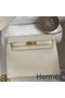 Hermes Kelly Danse II Bag In Craie Evercolor Calfskin Replica