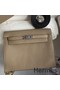 Hermes Kelly Danse II Bag In Gris Tourterelle Evercolor Calfskin Replica