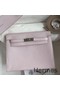 Hermes Kelly Danse II Bag In Mauve Pale Evercolor Calfskin Replica