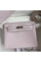Hermes Kelly Danse II Bag In Mauve Pale Evercolor Calfskin Replica