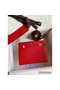 Hermes Kelly Danse II Bag In Red Evercolor Calfskin Replica
