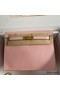 Hermes Kelly Danse II Bag In Rose Sakura Evercolor Calfskin Replica