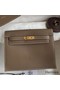 Hermes Kelly Danse II Bag In Taupe Evercolor Calfskin Replica