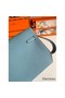 Hermes Kelly Depeches 25 Pouch in Blue Jean Epsom Calfskin Replica